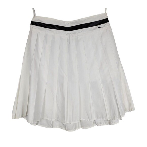 J Lindeberg Womens Pleated Golf Skirt Small White - Picture 1 of 10